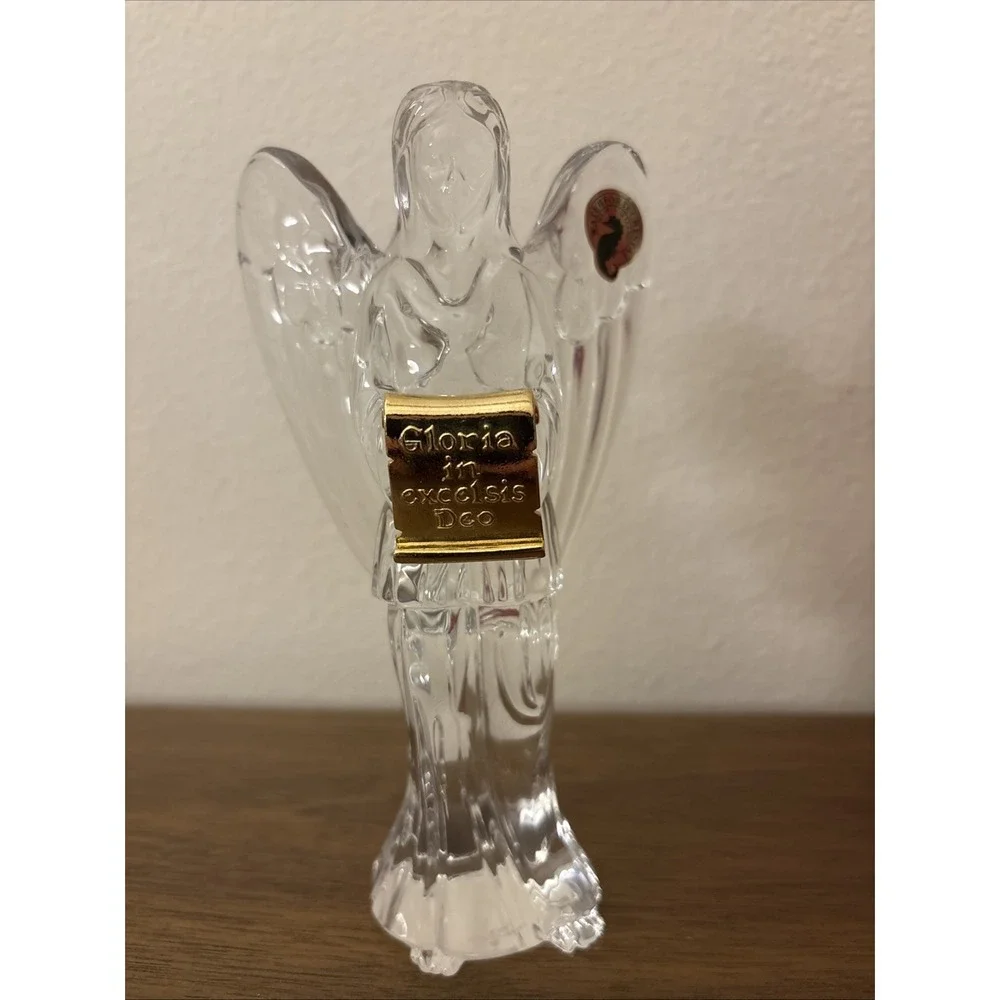 Waterford Crystal Millennium NATIVITY Guardian Angel Figurine Gloria Excelsis
